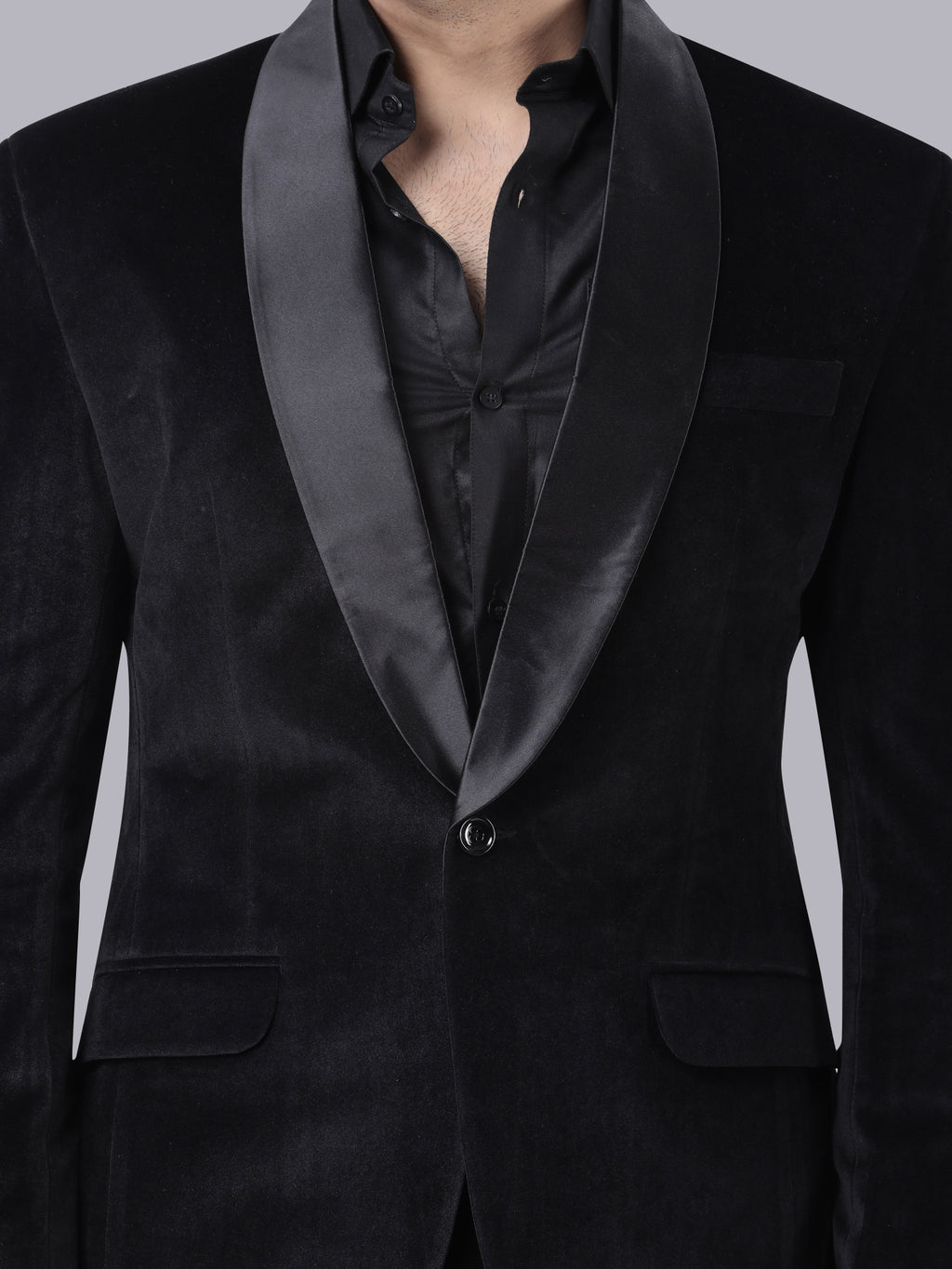 Velvet Noir – Luxury Black Tuxedo Se