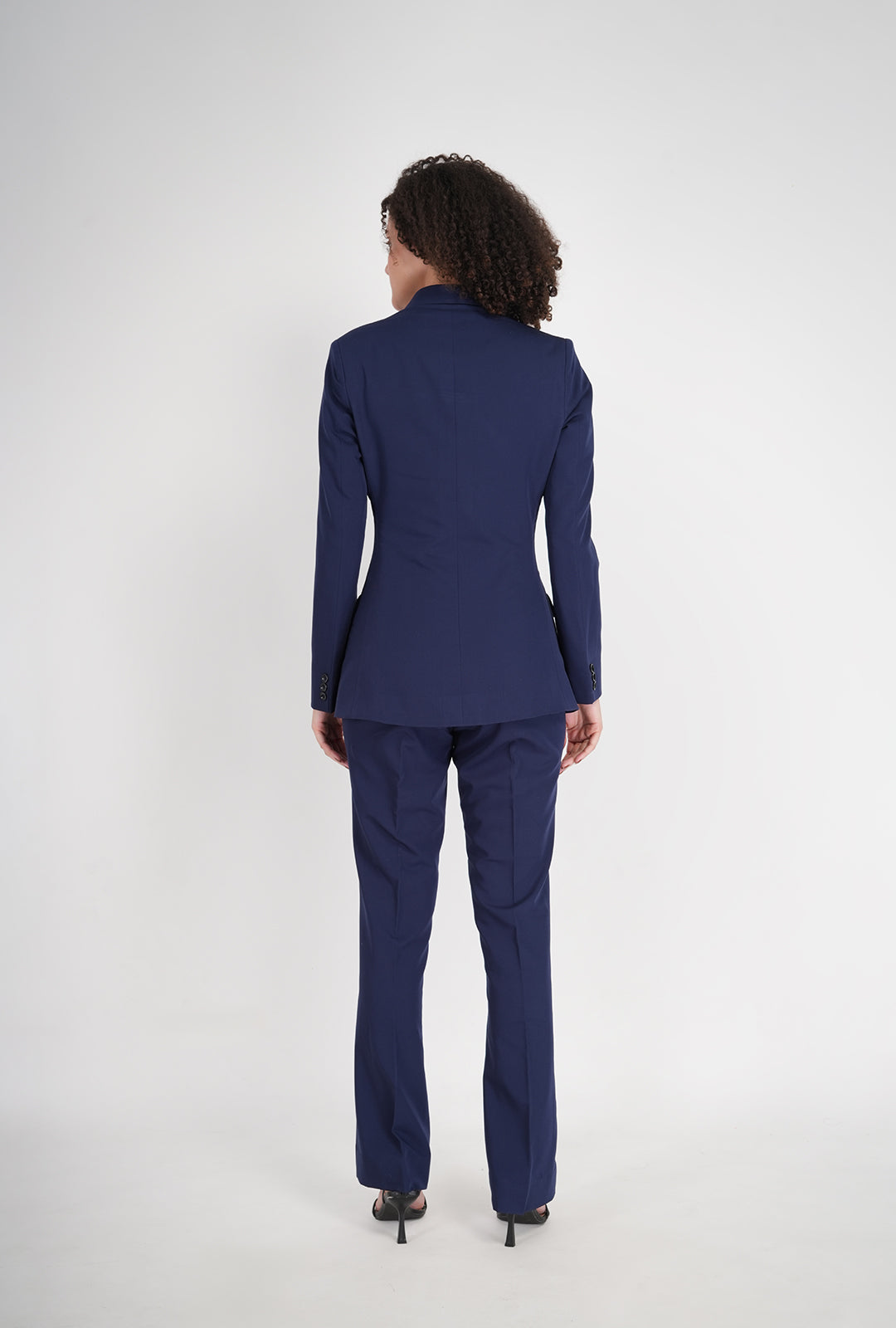 Luxury Blue Double-Breasted Suit for Women | Multipurpose Office & Formal Wear | P&H by Priyanshu