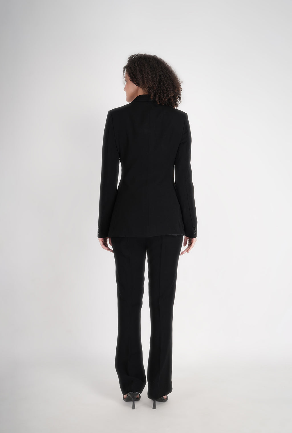 Luxury Black Double-Breasted Suit for Women | Multipurpose Office & Formal Wear | P&H by Priyanshu