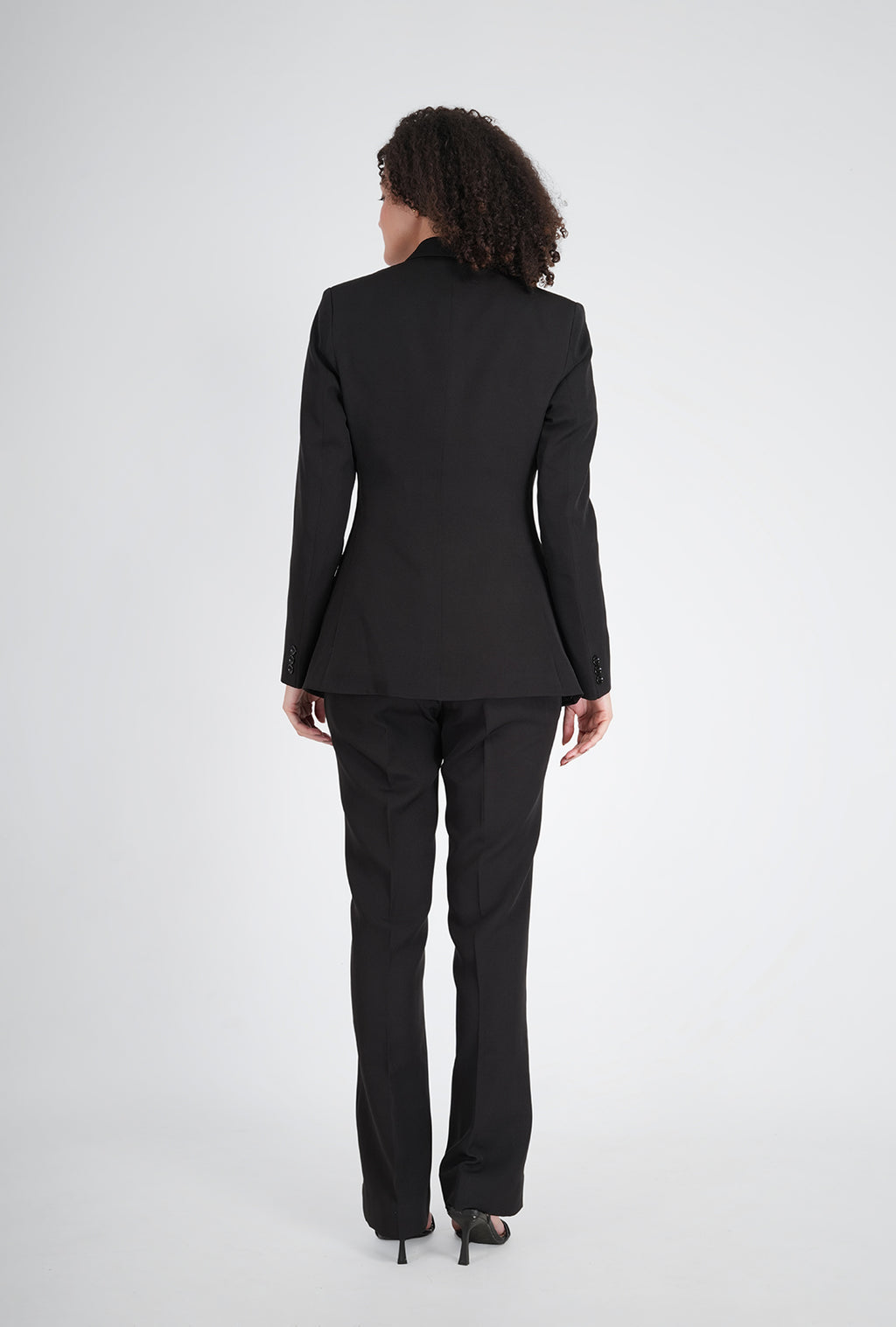 Luxury Black Double-Breasted Suit for Women | Office & Formal Wear by P&H by Priyanshu