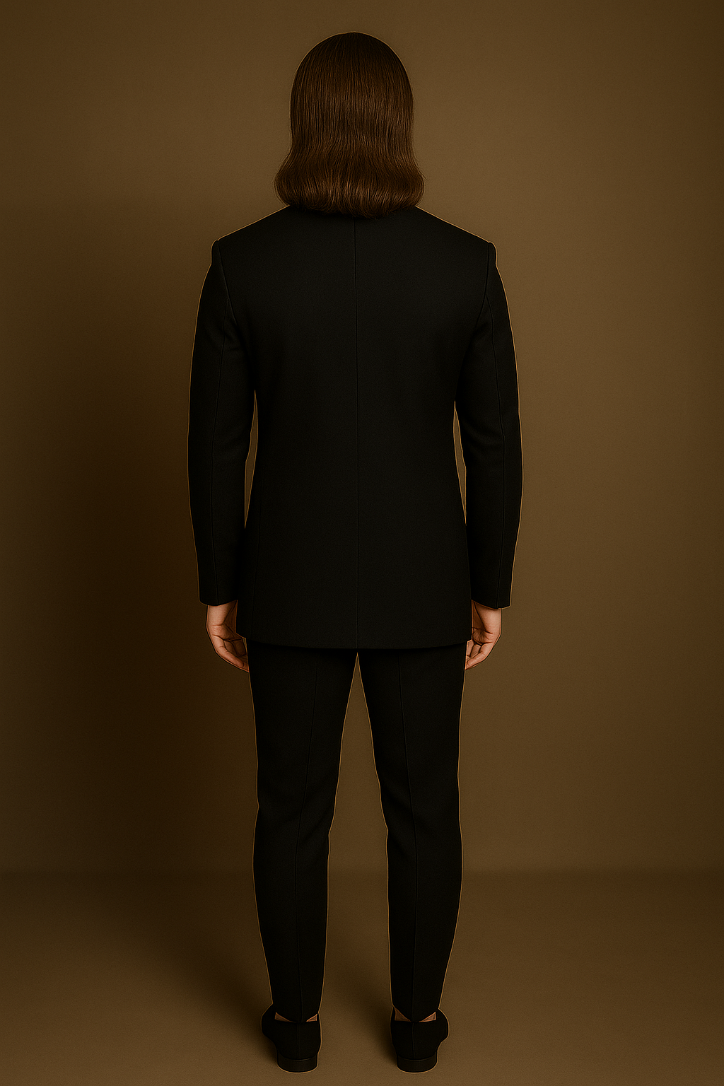 Black Jodhpuri Bandhgala Suit with Gold Parrot & Floral Embroidery | P&H BY PRIYANSHU