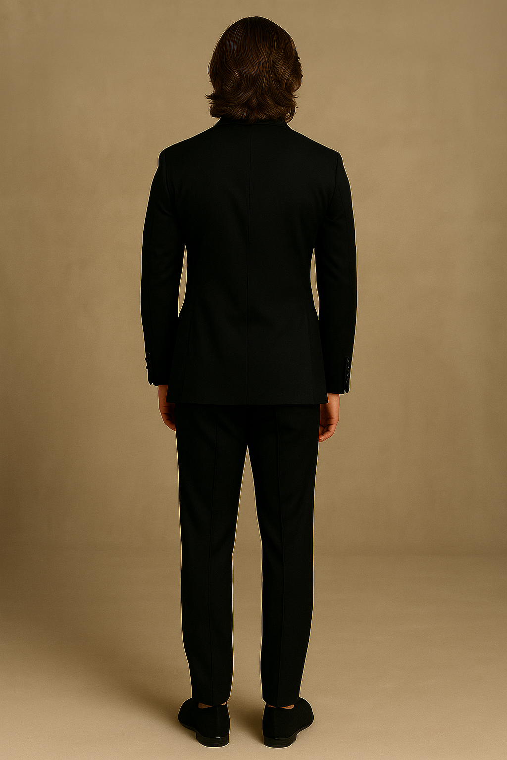 Black Double-Breasted Suit for Men | P&H BY PRIYANSHU