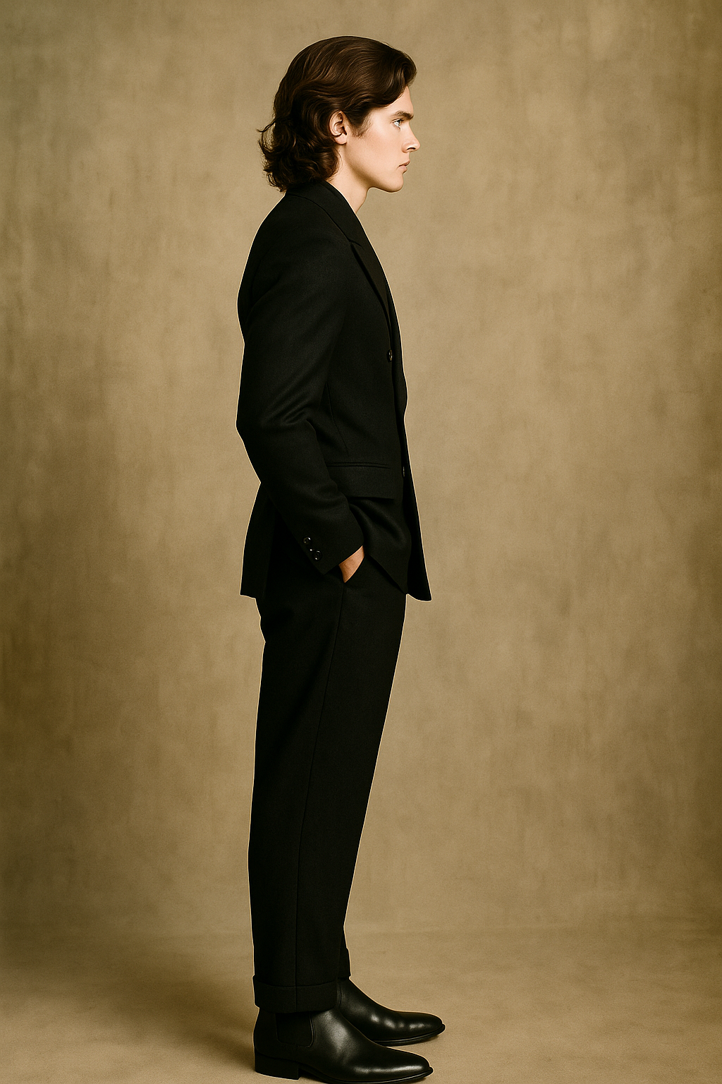 Black Double-Breasted Luxury Suit | P&H BY PRIYANSHU