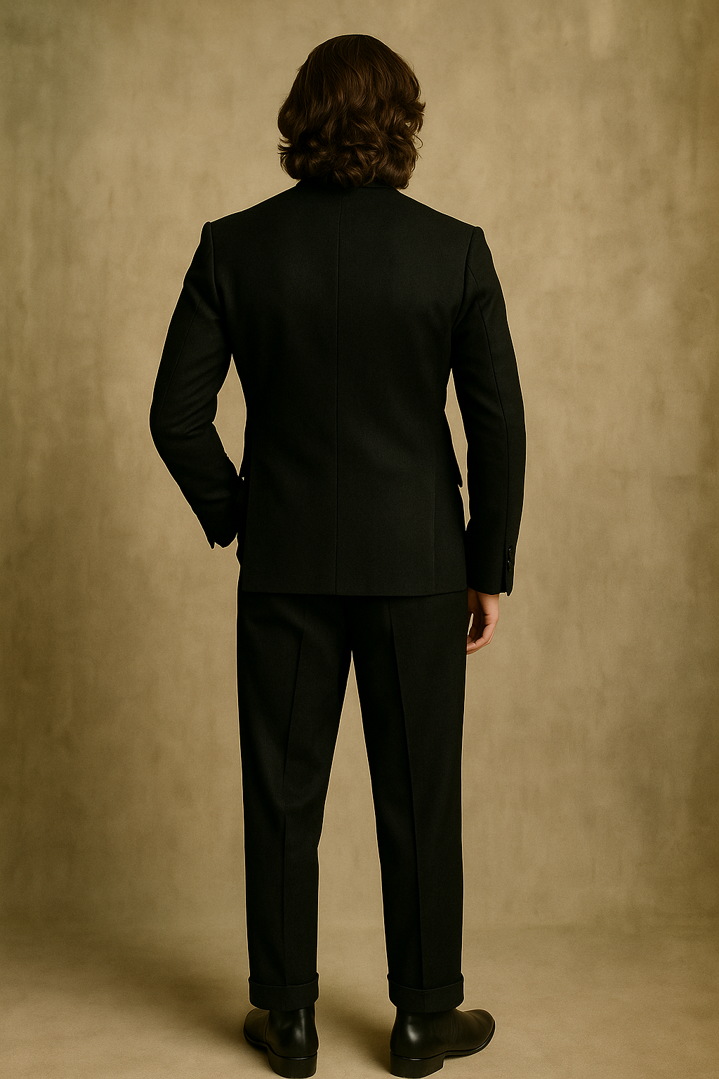 Black Double-Breasted Luxury Suit | P&H BY PRIYANSHU