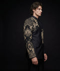 Jodhpuri Suit Luxury Black Silk Hand Embroidered
