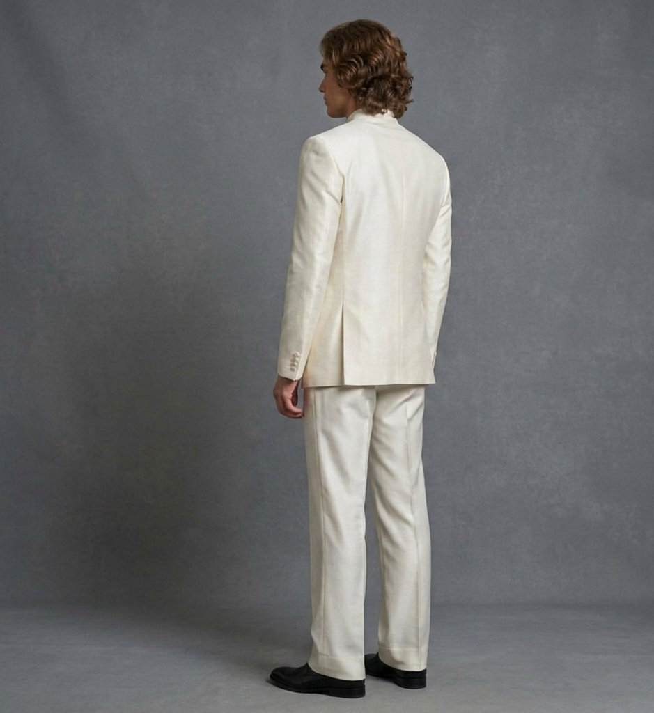 Ivory Monarch Jodhpuri Suit